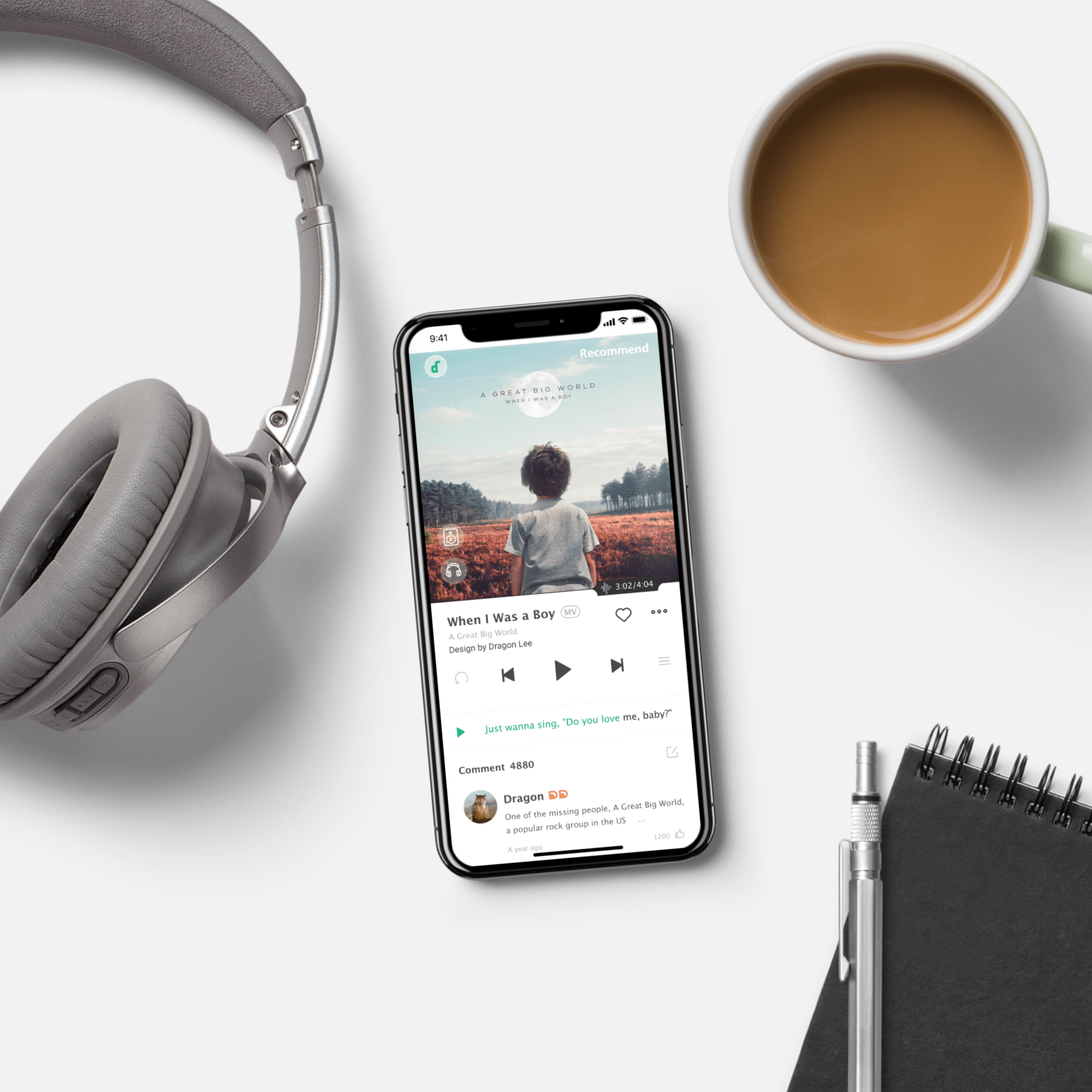 Iphones handle wireless audio a bit. Event Identity Item Designs Mockup Scene