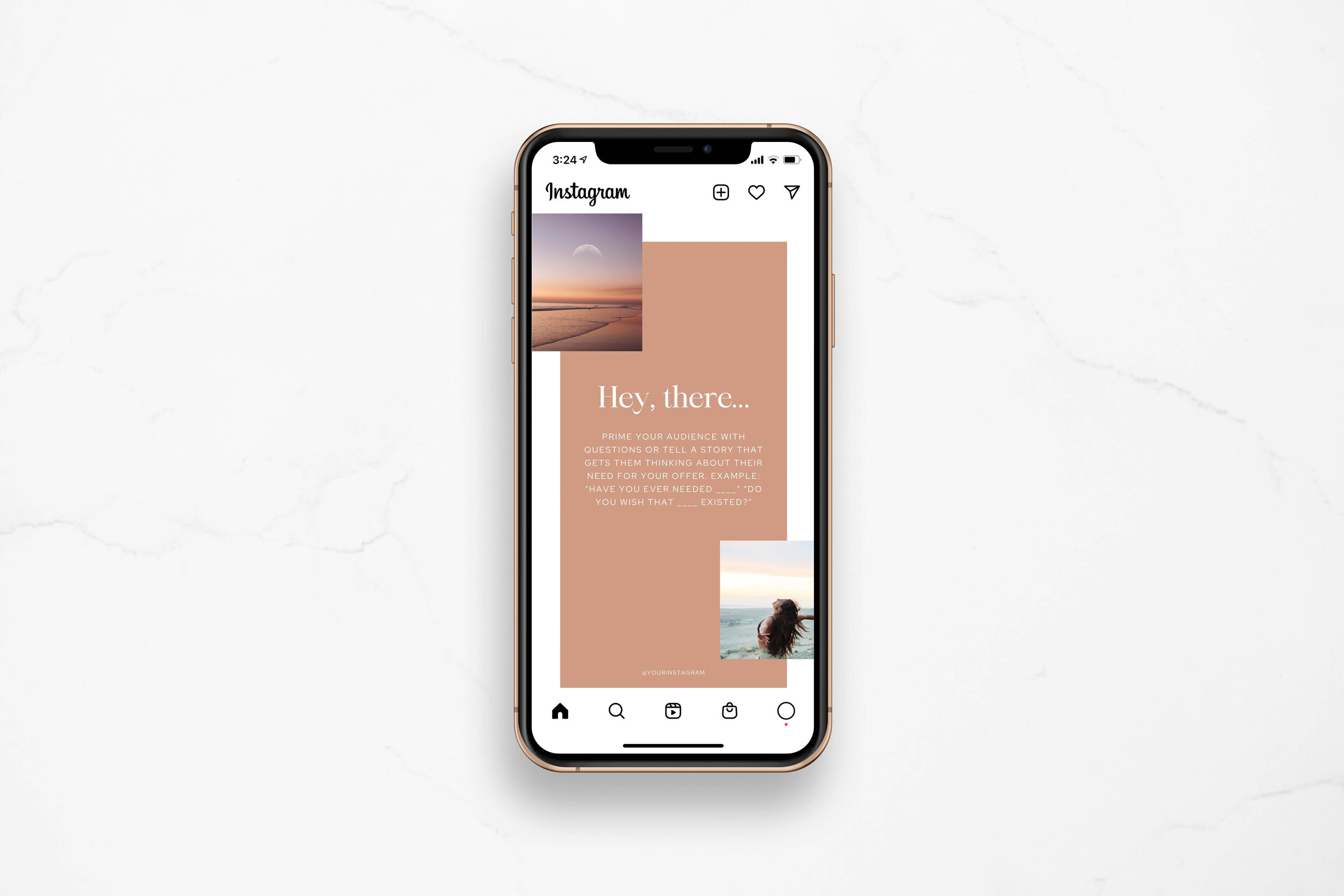 Discover 1 instagram stories mockup design on dribbble. Instagram Stories Sales Sequence Soft Collection Canva Templates The Creative Template Shop