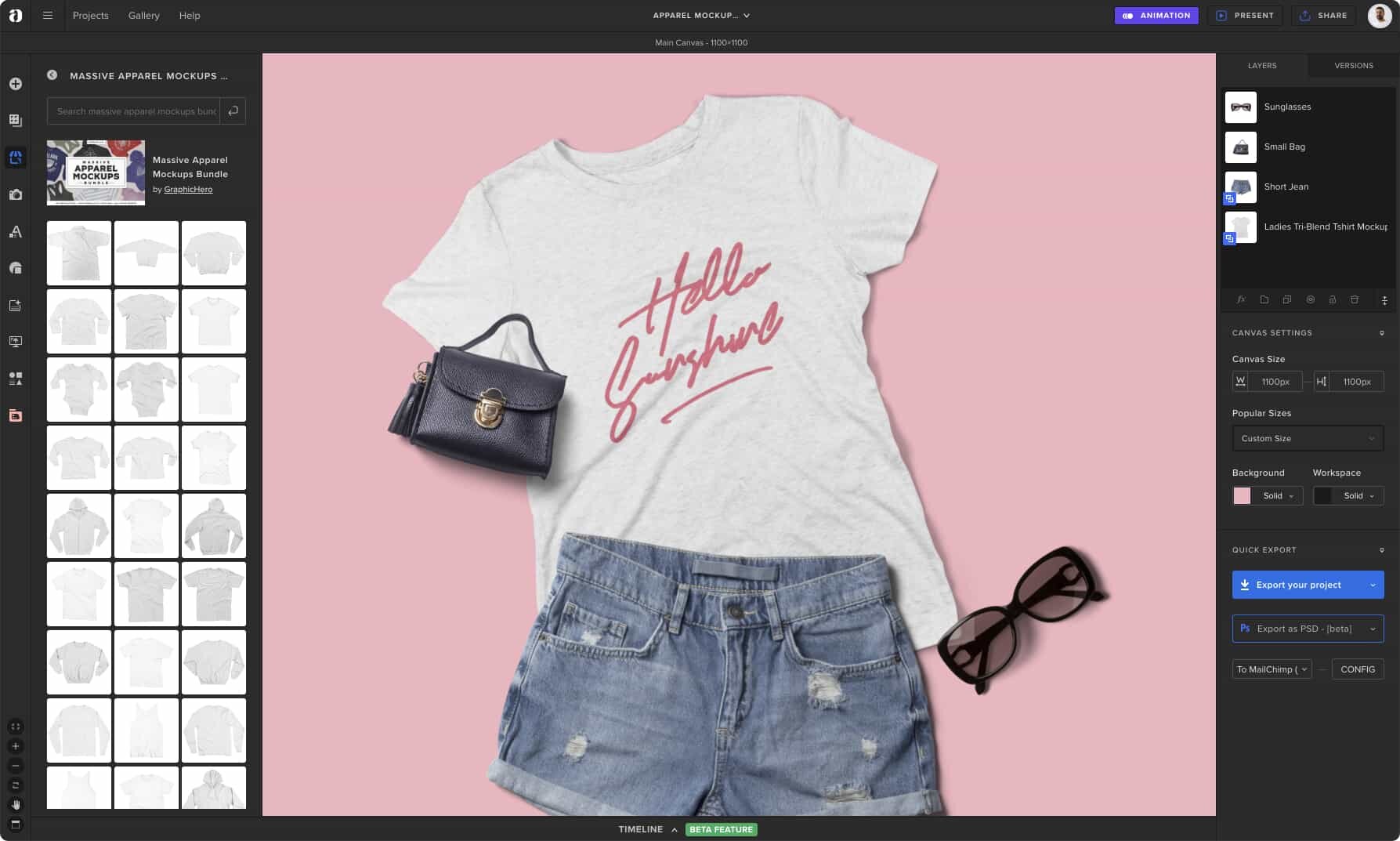 Design, animate, collaborate and present your projects with an extensive library of assets and templates right in the browser. The Best T Shirt Mockup Creator Mockup Zone