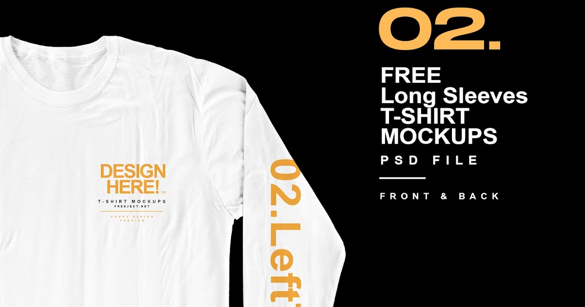 Each psd template is very easy . Free Download Long Sleeves T Shirt Mockups Design Psd File