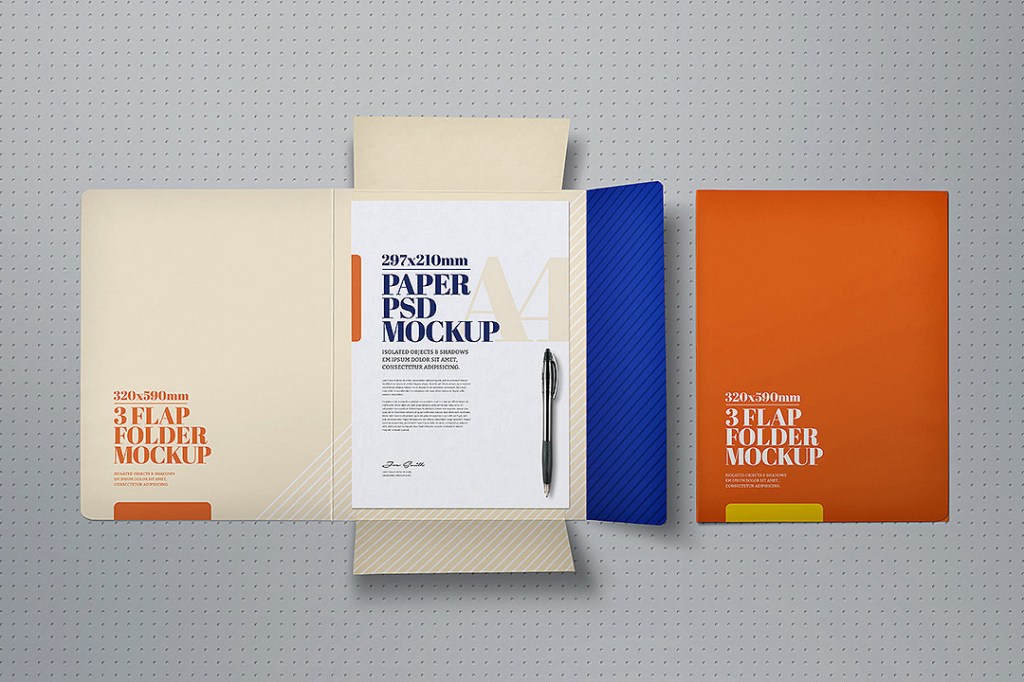33+ Download Document Folder Mockup&nbsp;Psd