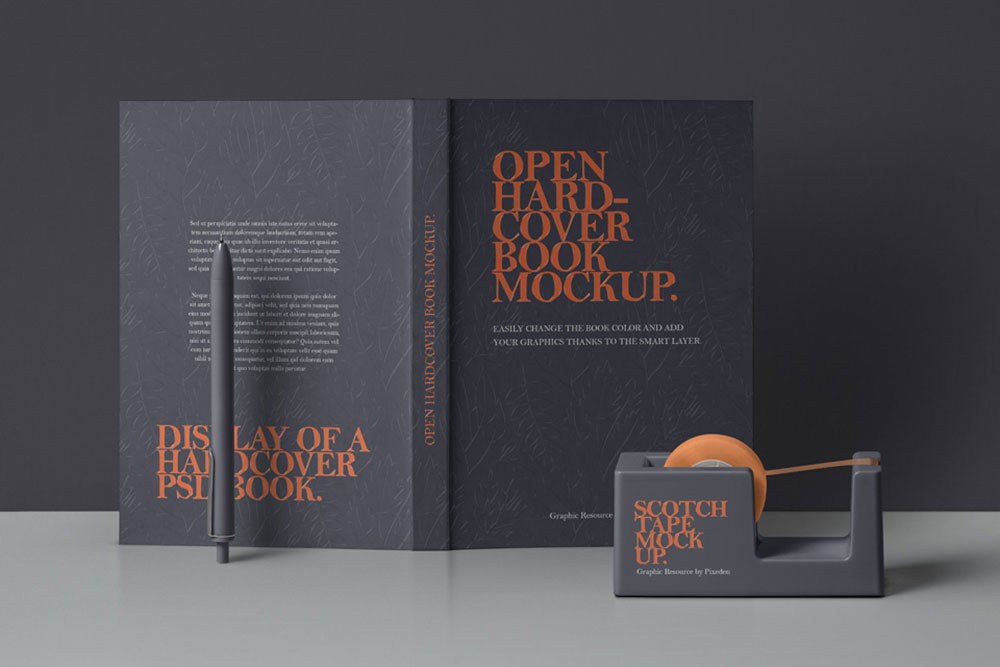 34+ Download Book Layout Mockup&nbsp;Psd