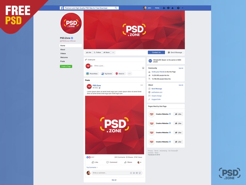 33+ Download Mockup Facebook Online&nbsp;Psd