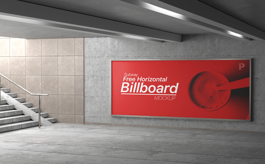 30+ Download Metro Station Mockup&nbsp;Psd