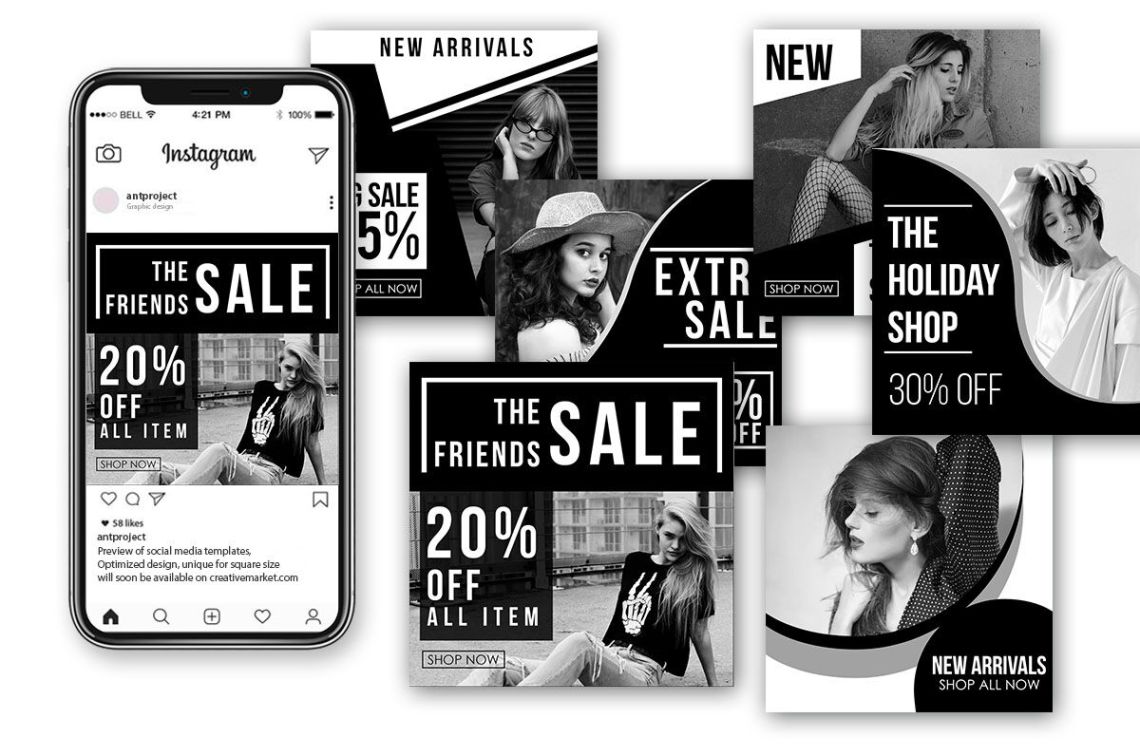 Corporate identity mockup psd set for business enterprise. Social Media Post Mockup Psd Free Free Psd Mockups All Template Design Assets