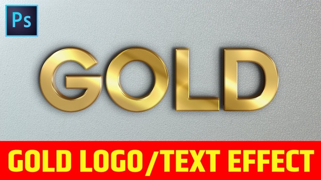 10+ Download Gold Effect Mockup Psd