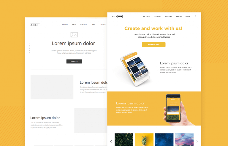 33+ Download Low Fidelity Mockup Tool&nbsp;Psd