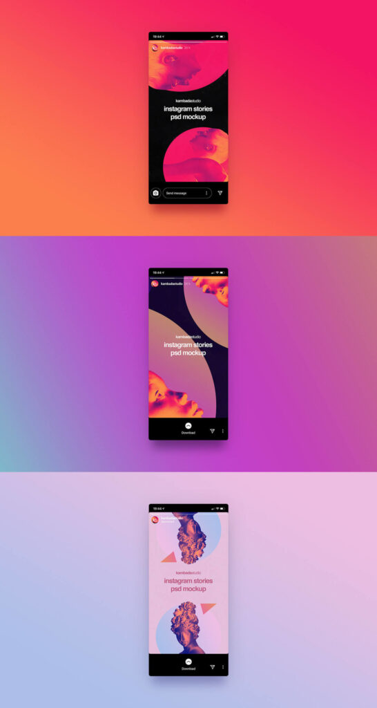 28+ Download Mockup Stories Instagram&nbsp;Psd