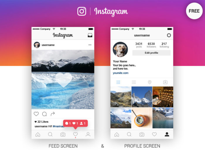 46+ Download Mockup Free Instagram&nbsp;Psd