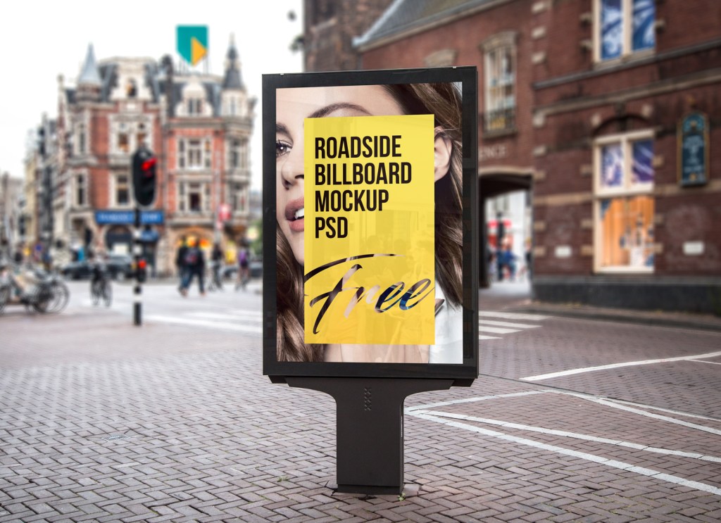 14+ Download Mockup Street Poster Psd
