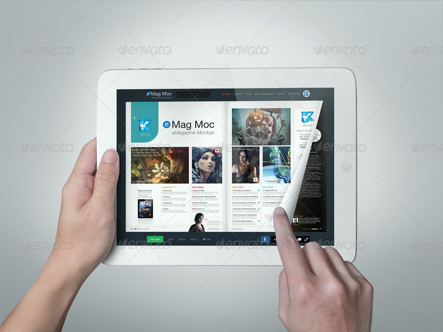 28+ Download Mockup Magazine Online&nbsp;Psd